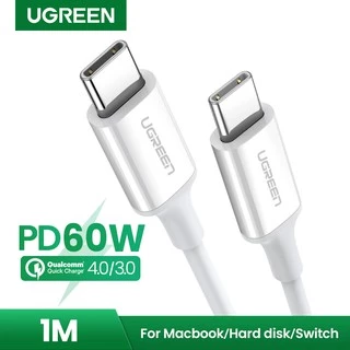 Ugreen 60W USB C เป็น Type-C สายชาร์จข้อมูล ชาร์จเร็ว สําหรับ Samsung HUAWEI