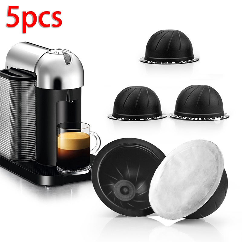 ที่กรองแคปซูลกาแฟ ใช้ซ้ําได้ สําหรับ Nespresso Vertuo