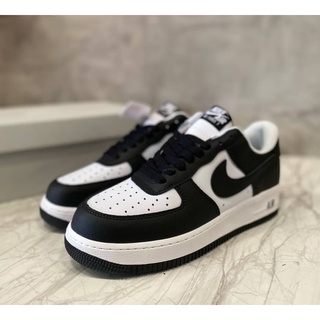 New Air Force 1 07 Black White Panda ไซส์ 36--45 Grade Hiend รองเท้าผ้าใบชาย แล้วก็ผู้หญิง