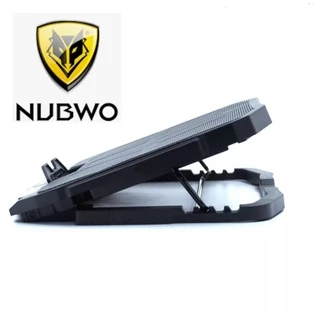 4ใบพัด พัดลมโน๊ตบุ๊ค พัดลมรองโน๊ตบุ๊คCooling notebook 4 ใบพัด NUBWO NF130