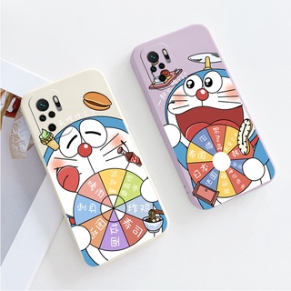 เคสโทรศัพท์มือถือ ชนิดซิลิโคน แบบนิ่ม ลายโดเรม่อน สำหรับ Xiaomi Redmi Note 10 Pro Max 10s 4G 5G 10Pro 10ProMax