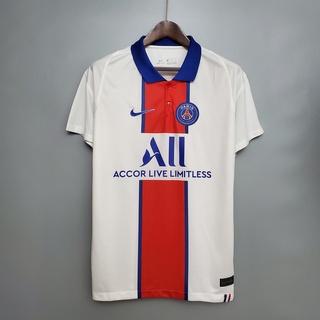 เสื้อกีฬาแขนสั้น ลายทีมชาติฟุตบอล Psg II 2020 2021