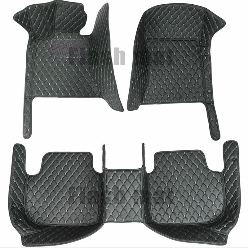 Custom Leather Car Floor Mats For Renault Sandero Stepway Megane Clio