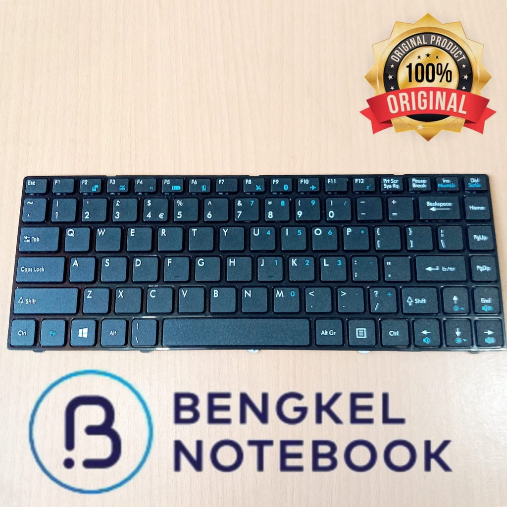 MSI CR400 EX460 X320 X340 X400 X410 U200 US TECLADO คีย์บอร์ด