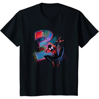 เสื้อยืด ผ้าฝ้ายแท้ ระบายอากาศได้ดี พิมพ์ลายกราฟฟิค Marvel Spider-Man Miles Morales 3rd คุณภาพสูง เหมาะกับงานวันเกิด สํา