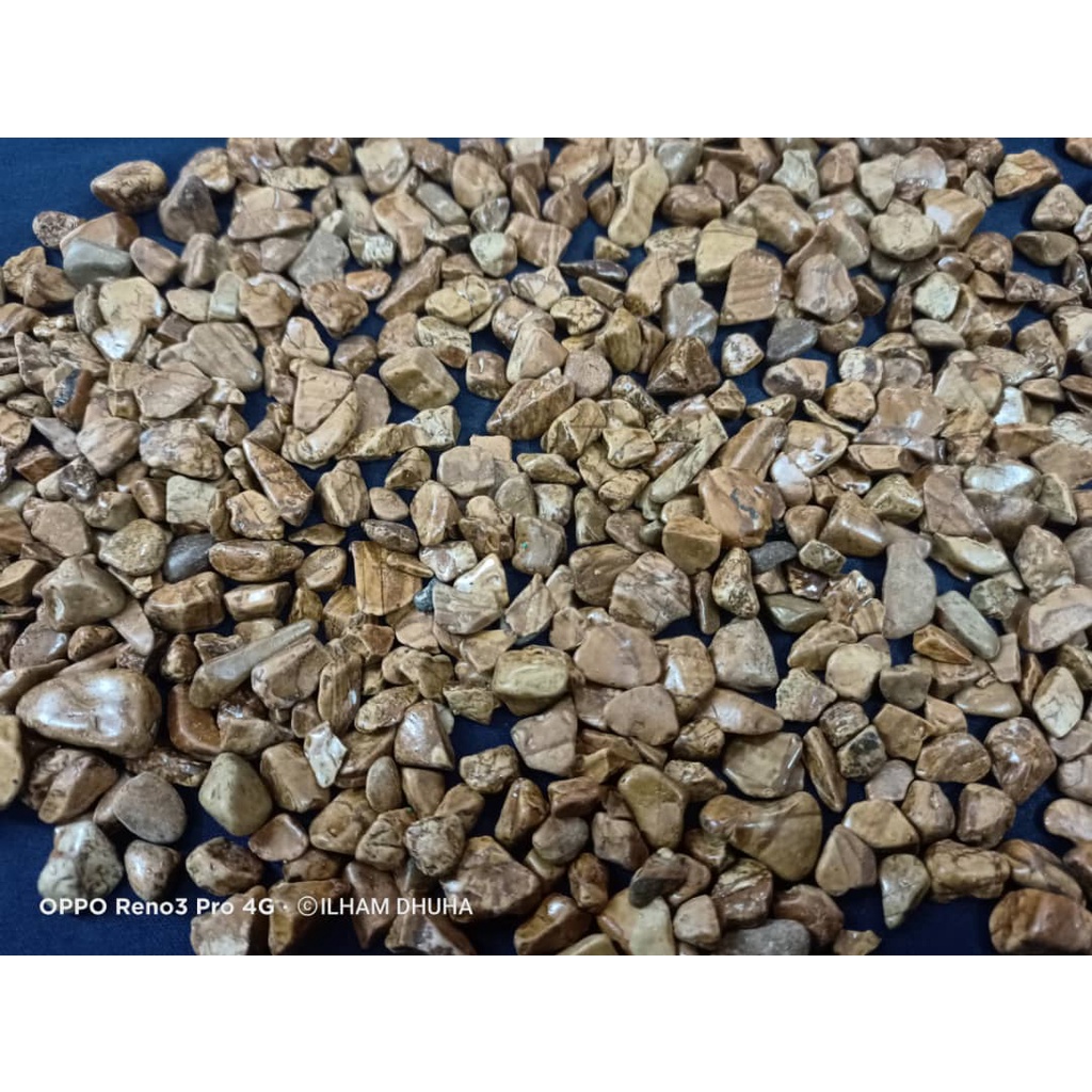 AQUARIUM STONE / FISH STONE / FISH DECORATIVE STONE / AQUARIUM DECORATIVE 500gm / KOKO