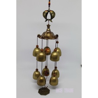 A-009 ระฆังลม กระดิ่งลม โมบายลม วินเทจ Wind Chimes Vitage ปลาคู่