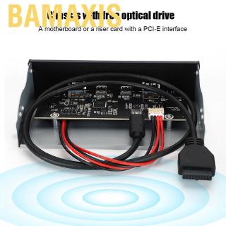 Bamaxis USB3.1 Gen2 Front Panel 10G Optical Drive USB3.0+2.0+Type-C Type-E Computer Parts