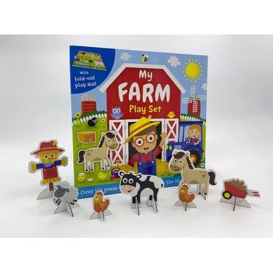 บอร์ดกดออกและเล่น : My Farm Play Set - Learn And Play - Igloo Books