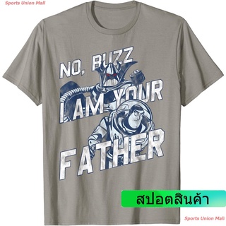 2022 วันพ่อ ผู้ชายและผู้หญิง พ่อ ผู้ชาย เสื้อยืด Disney Toy Story Zurg Your Father Graphic T-Shirt เสื้อคู่ เสื้อผู้หญิง