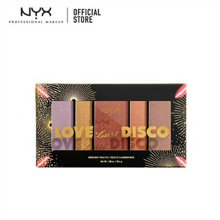 พาเลท NYX Professional Makeup LOVE Disco