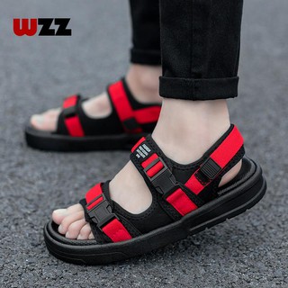 WZZ Men summer strappy sandals non-slip