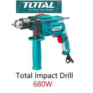 Total สว่านกระแทก 680 วัตต์ 1/2 นิ้ว (13 มม.) รุ่น TG1061356 ( Impact Drill )