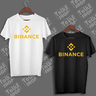 คริปโต TSHIRT BINANCE/ บิทคอยน์/ อีเทอเรียม คุณภาพสูง (M-XL) &gt;^w