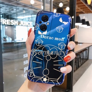 Ready Stock เคส Handphone Case OPPO Reno 8 8Z 8Pro 7 7Z 7Pro 6 6Z 6Pro Z Pro A57 A77 5G 4G 2022 New Cute Cartoon Doraemon Blu-ray Couples Phone Casing Silicagel Soft Protection Cover เคสโทรศัพท์