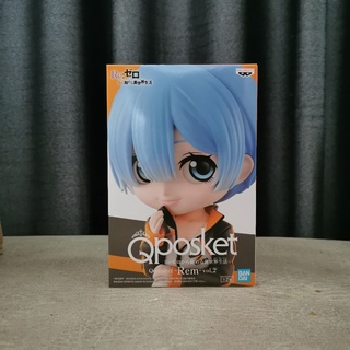 ฟิก​เกอร์แท้ (Rem Qposket ver.A) Re:zero - starting life in another world เรม รีซีโร่ มือ​1 Lot.JP​