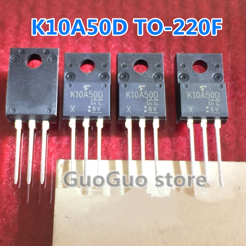 5pcs ใหม่ original K10A50D TO-220 TK10A50D TO-220F TK10A50 TO220F 10A/500V MOSFET ทรานซิสเตอร์ราคาถู