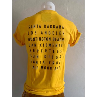 พร้อมส่ง เสื้อยืดผู้ชายSupertees ลายSANTA BARBARA