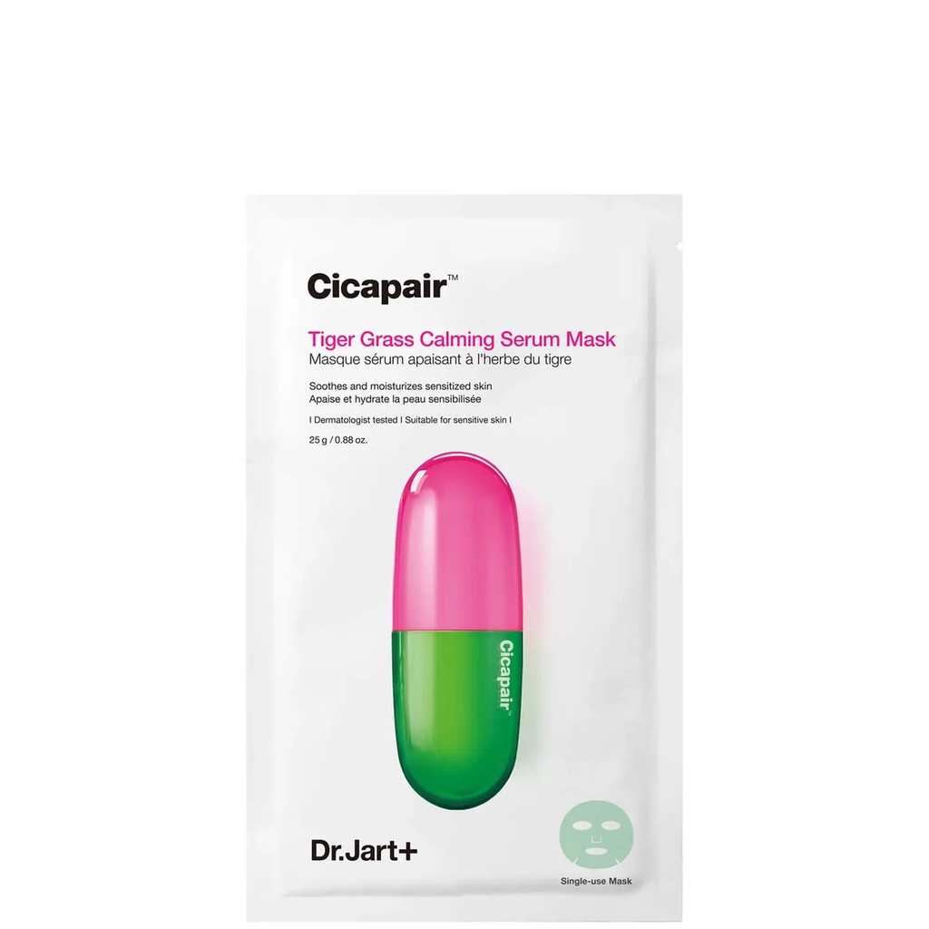 พร้อมส่ง ของแท้ Dr. Jart+ Face Mask (Cicapair Calming Serum Mask(25g)/Vita Hydra Solution Pro mask (