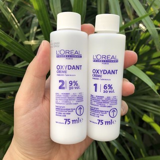 ลอรีอัล ออกซิแดนท์ 75 มล.6%,9% (ไฮโดรเจน) L’oreal Oxydant 75 m