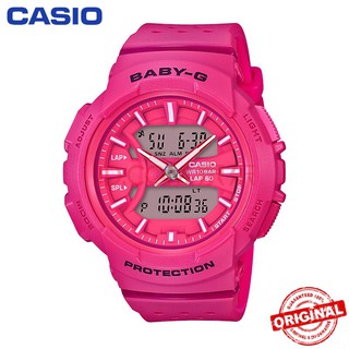 【 Ready Stock 】 Casio Baby-G BGA-240 นาฬิกาข้อมือผู้หญิงนาฬิกาอิเล็กทรอนิกส์แบบดั้งเดิม