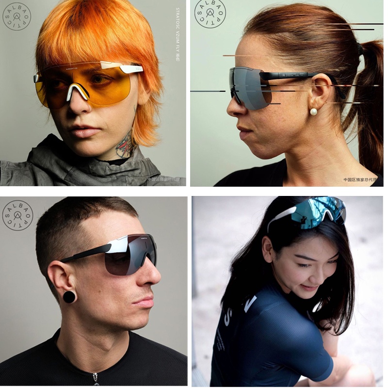 Alba Optics แว่นตากันแดด เลนส์ 4 เลนซ์ โฟโตโครมิก พร้อมกรอบแว่นสายตาสั้น กันทราย เหมาะกับการเล่นกีฬา ขี่จักรยานเสือภูเขา ตกปลา สําหรับผู้ชาย และผู้หญิง