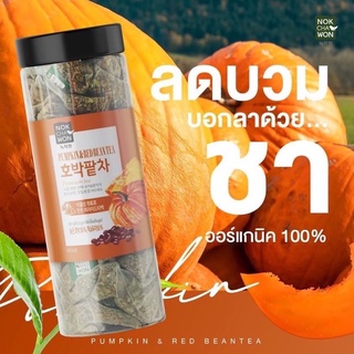 NOKCHAWON Pumpkin &amp; Red Bean Tea (60/ซอง)