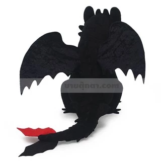 ตุ๊กตา เขี้ยวกุด (ขนาด 8,12,15,20 นิ้ว) ลิขสิทธิ์แท้ / ตุ๊กตา Toothless เพลิงนิล How to train your dragon