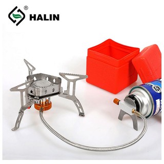 เตาแก๊สแค้มปิ้ง HARIN พร้อมสายต่อมีบังลม รุ่น HK360