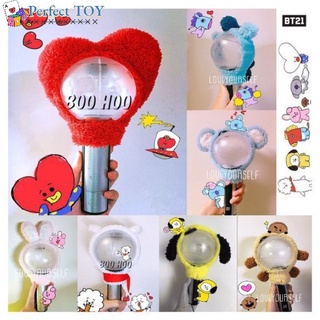 [COD]PS ELEN-KPOP Bangtan Boys BTS ARMY Bomb Ver3 Ver2 BT21 TATA LightStick Plush Head Cover