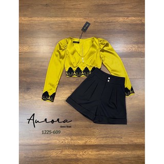 Set เสื้อ+กางเกงขาสั้น (XS/S/M/L) By Aurora