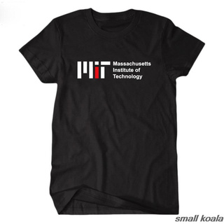 [S-5XL]Mit เสื้อยืดแขนสั้นพิมพ์ลายเครื่องแบบนักเรียน Massachusetts