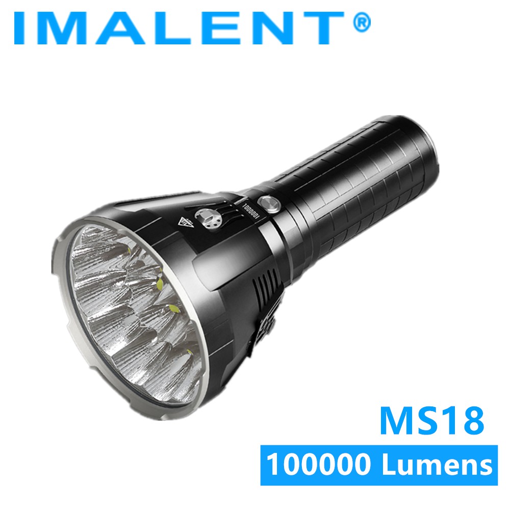 ไฟฉาย:IMALENT MS18 Brightest Flashlight 100000 Lumens Leds Rechargeable ...