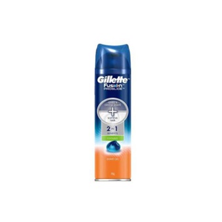 Gillette Fusion Proglide Gel Shaving ยิลเลตต์ เจลโกนหนวดฟิวส์ชั่นคูลลิ่ง 195กรัม p&g