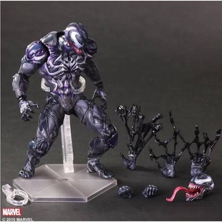 Model Venom เวน่อม Play Art งานขยับ มีสีดำ และ สีแดง