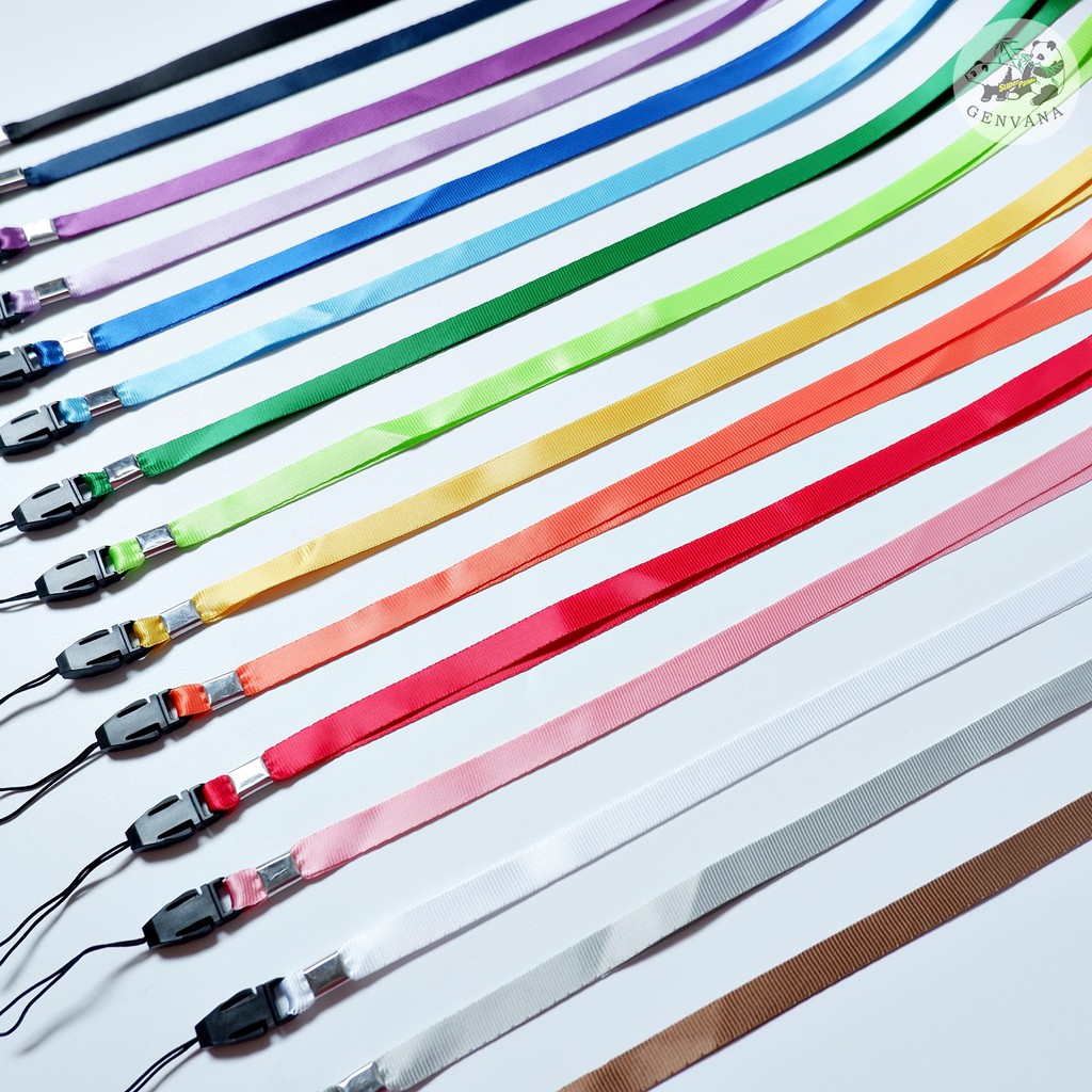 สายคล้องบัตร/มือถือ ตัวคล้องเชือกถอดได้ 15สี (124N-1) สายคล้องบัตรพนักงาน - รูปที่ 3