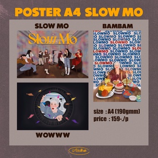 Artkellwa Poster A4 Slowmo Bambam Fanart GOT7