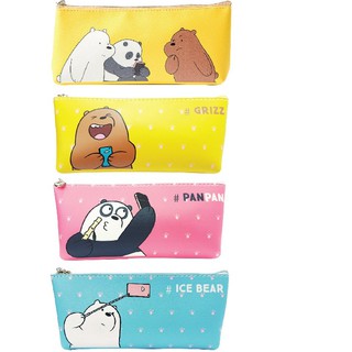 WE BARE BEARS กระเป๋าดินสอทรงเปล #WBB1001