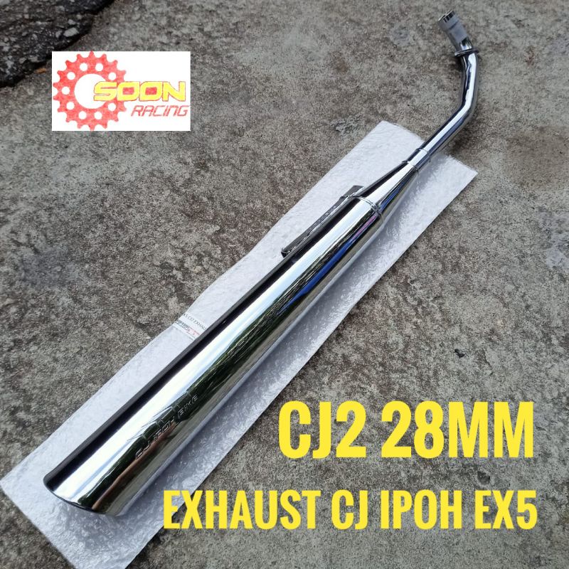 CJ IPOH EX5 EXHAUST CJ2 28MM CJ3 32MM HONDA EX5 DREAM CLASS ONE