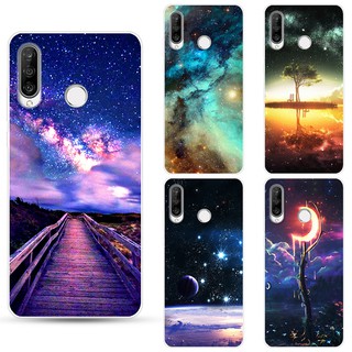 เคสเคสโทรศัพท์มือถือลายการ์ตูนสําหรับ Huawei P 30 Lite P 30 Pro P 30 P 40 P 40 Pro P8 Lite 2017เคสซิลิโคน