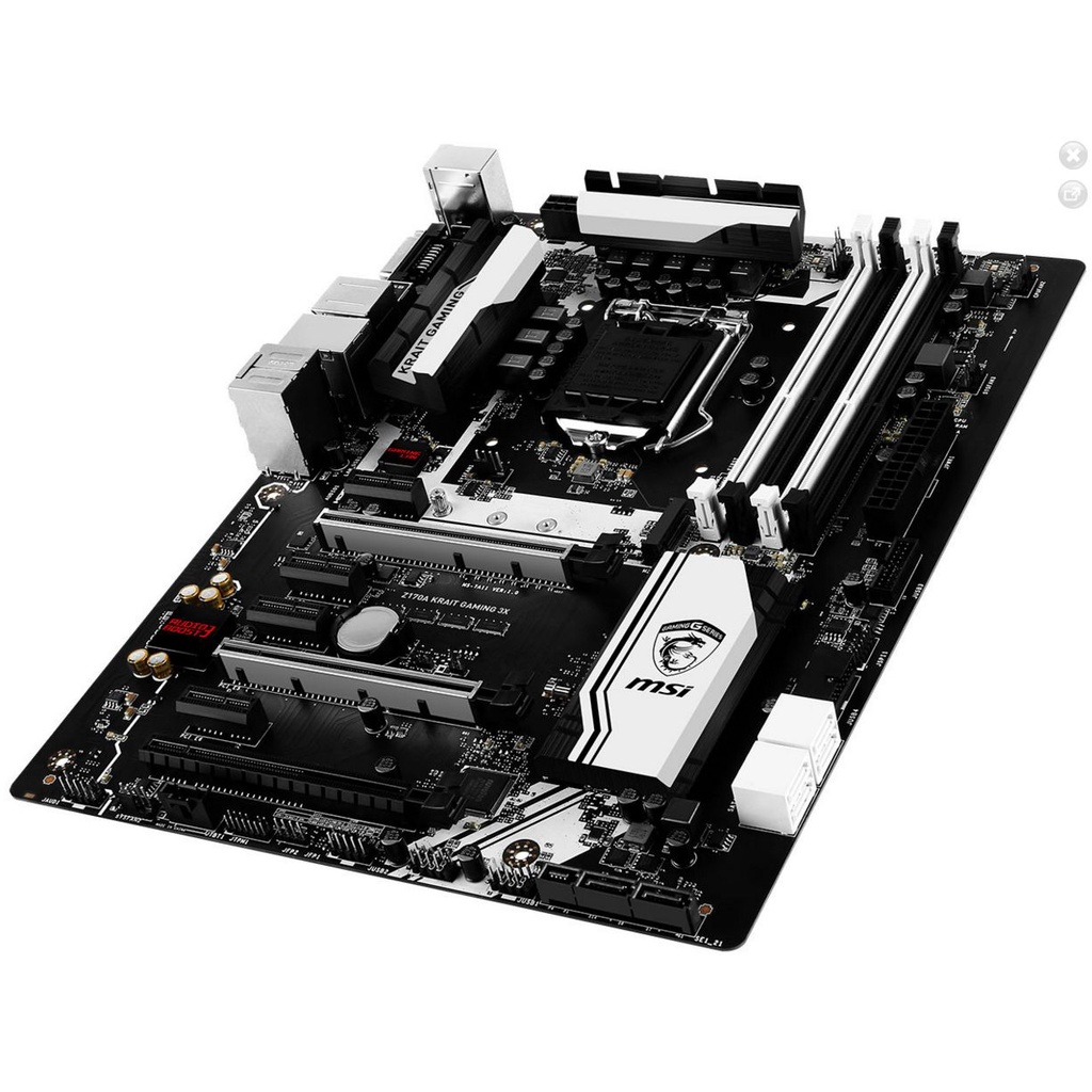 MAINBOARD (เมนบอร์ด) 1151 MSI Z170A KRAIT GAMING 3X DDR4 GEN6 6GPU 7GPU สภาพดี ไม่มีตำหนิ