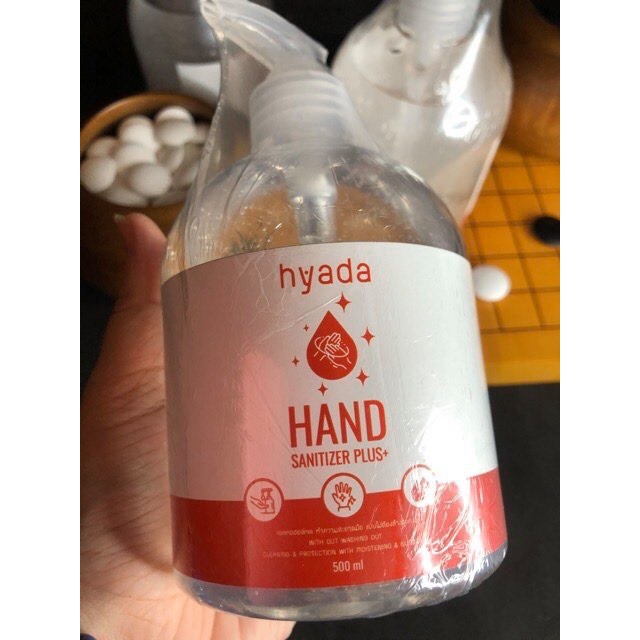 เจลล้างมือ ไฮยาดา แอลกฮอลล์76.4% 500ml. HYADA HAND SANITIZER PUSE+