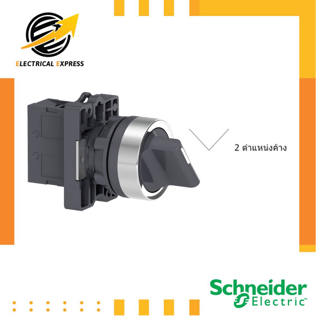 Selector Switches/ซีเลคเตอร์/ซีเลคเตอร์สวิตช์ ที่จับมาตรฐาน/XA2/Schneider/XA2ED21/XA2ED25/XA2ED41/XA