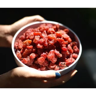 สตอเบอรี่อบแห้ง ไม่มีน้ำตาล น้ำหนัก 150 กรัม ((Keto)) #Driedstrawberries without No Sugar