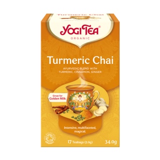 Natural Efe l Turmeric Chai l Yogi Tea Organic