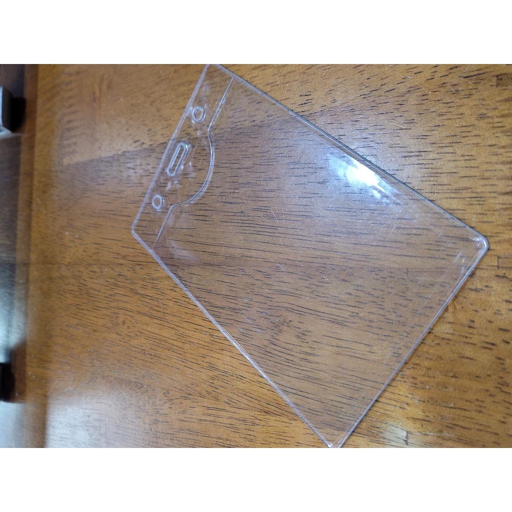 ซอง PVC ใส ใส่บัตรนักเรียน/บัตรพนักงาน แนวตั้ง ขนาดบัตร รูปที่ 5