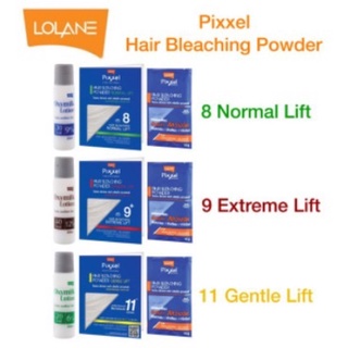 ผงฟอกสีผม กัดสีผม โลแลน พิกเซล แฮร์บลิชชิ่งพาวเดอร์  Lolane Pixxel Hair Bleaching Powder