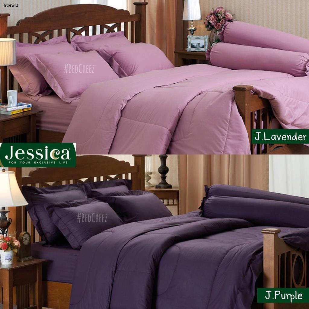 จุดประเทศไทยผ้าปูที่นอน (ไม่รวมนวม) Jessica สีพื้น Plain color ผ้าปู เจ ...