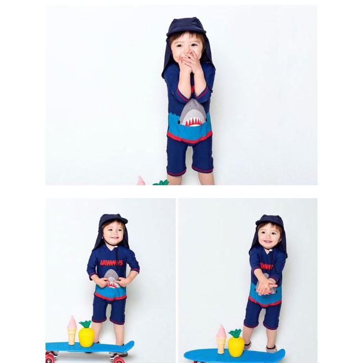 ส่งทันทีจากไทย 💥ชุดว่ายน้ำเด็ก BODY ลายสัตว์น่ารัก รหัส 255 - รูปที่ 4