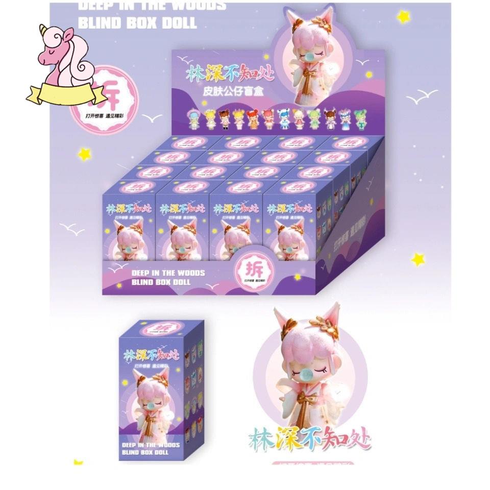กล่องสุ่มโมเดล กล่องสุ่ม กล่องสุ่มของเล่น❈✑⊙คุยกับ Zicheng Blind Box Bi Qi Donut Circus Lin Shen ฉันไม่รู้ว่าตุ๊กตาโรงเร